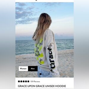 Elevated Faith unisex Off White Hoodie